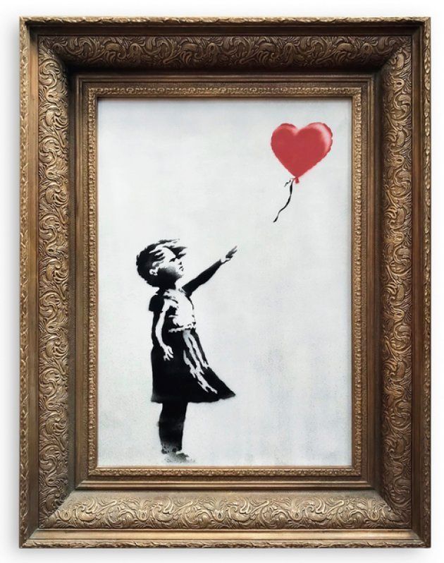 Banksy Canvas Art – CharmAvenir