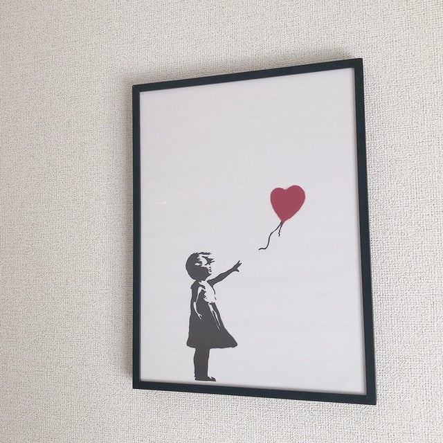 BANKSY Hommage Art バンクシー 【 天才か反逆者か 】 壁画 